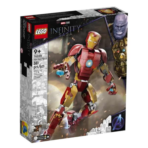 LEGO Iron Man Figure 76206 Lodër | Building Toy 2