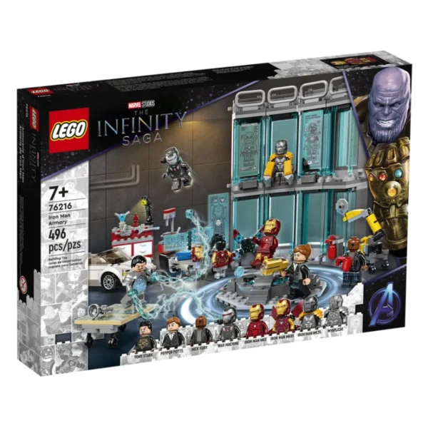 LEGO Iron Man Armory 76216 Lodër | Building Toy 2