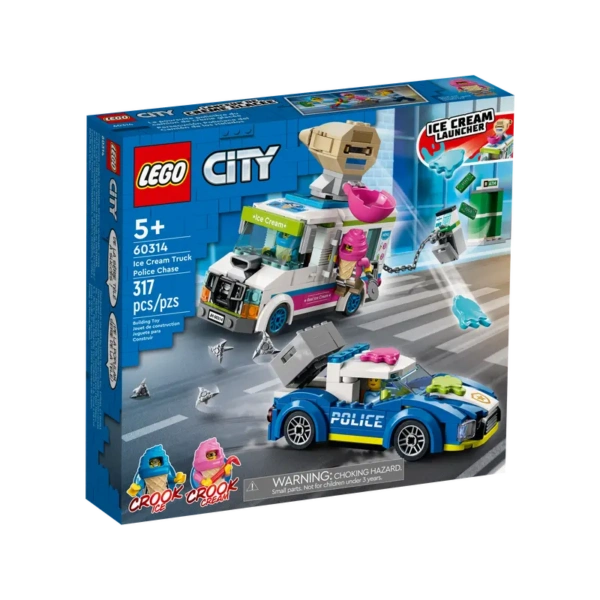 LEGO Ice Cream Truck Police Chase 60314 Lodër | Building Toy 2