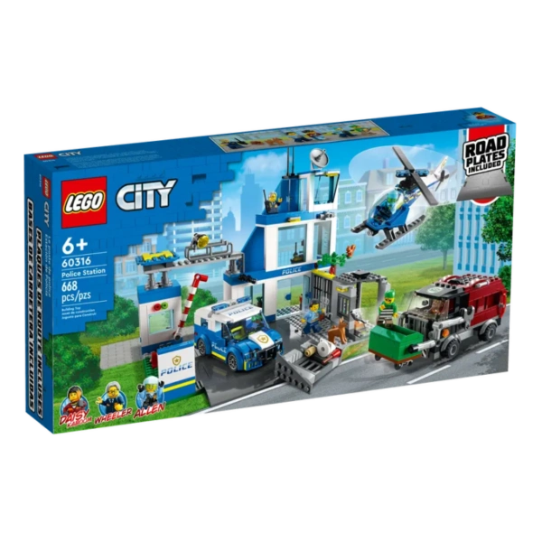 LEGO Police Station 60316 Lodër | Building Toy 2