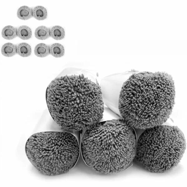 HUTT Original Cleaning Pad, Universal Rounded, Cloth, and Rags (5 cope) 2